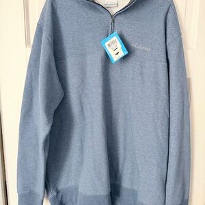 Columbia Men’s Hart Mountain II Half Zip Pullover Sweatshirt xxl nwt